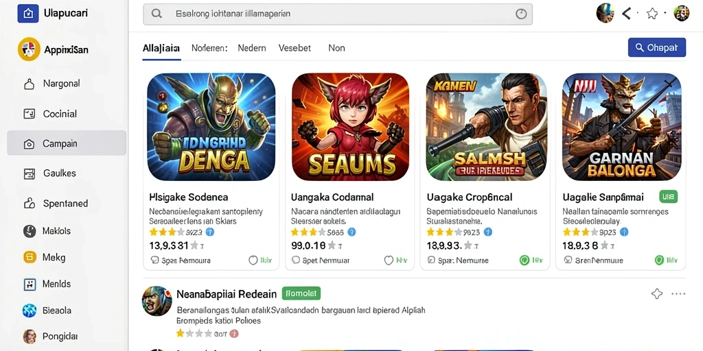 Fitur komunitas yang mendukung interaksi antar pemain.