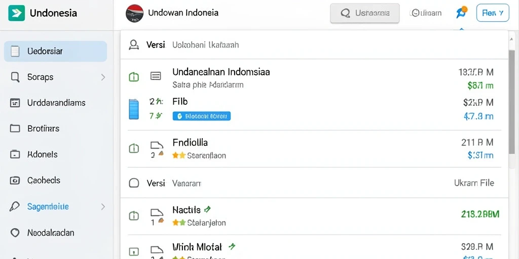 Beragam permainan yang dapat dipilih sesuai selera pengguna.