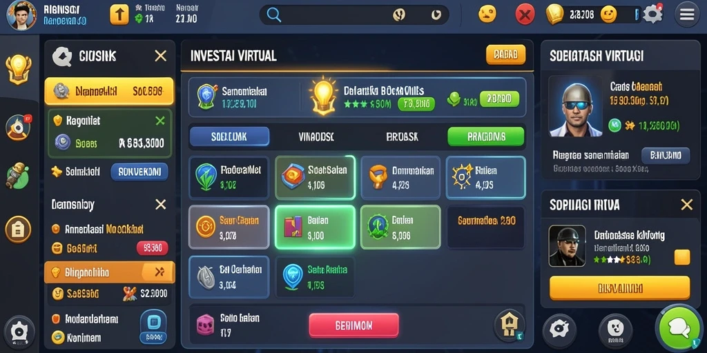 Sistem hadiah yang menggiurkan dan menyenangkan.