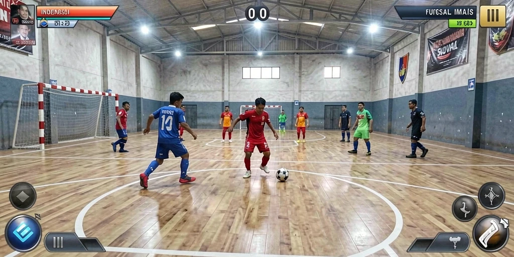 Screenshot hadiah dalam permainan yang menarik.