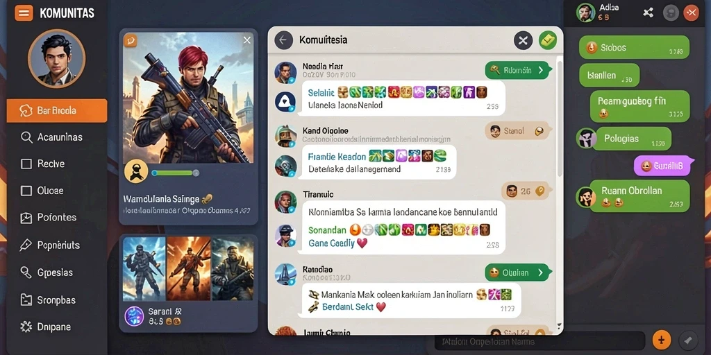 Menu yang mudah dinavigasi dan intuitif.