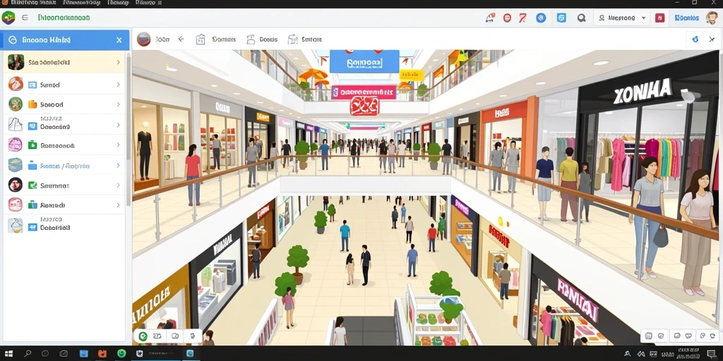 Sebagian besar fitur aplikasi ditampilkan dengan jelas.