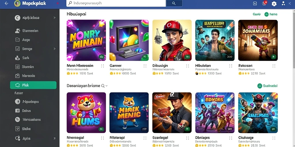 Grafis menarik yang memanjakan mata.