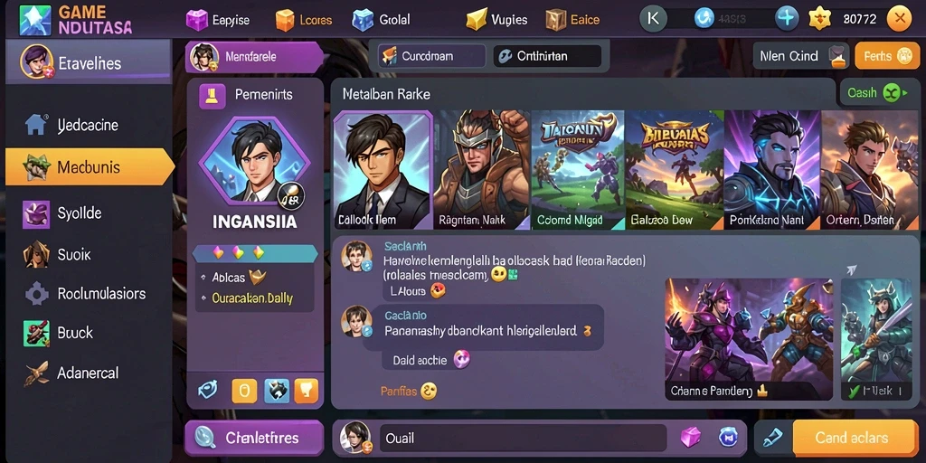 Pilihan permainan yang bervariasi untuk semua pemain.