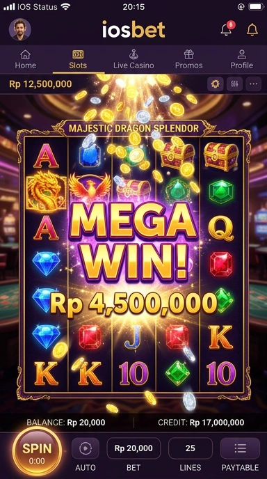 iosbet — layar beranda