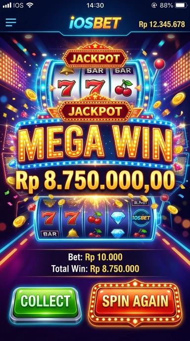 iosbet — menu pengaturan